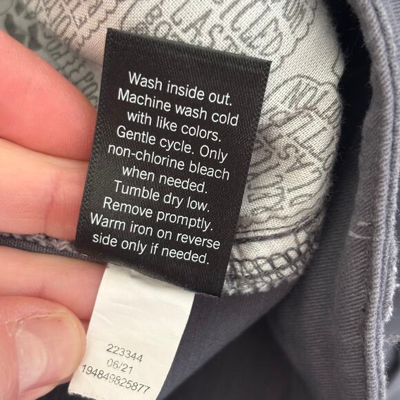 SO Balloon Pleated Pants Junior 9 Lilac Gray Trouser Tapered Baggy High Rise 80s - Picture 13 of 13